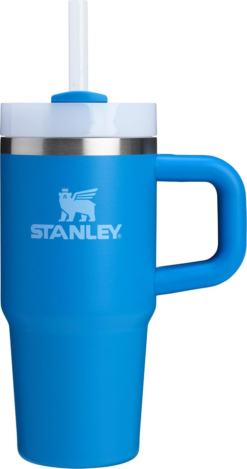 Stanley Quencher H2.0 14 oz Insulated Stainless Steel Tumbler with Handle, Straw, and FlowState™ 3-Position Lid in Azure